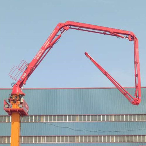 Professional Manufacturer! 28m 32m 33m Floor Self-climbing Hydraulic Concrete Placing Boom Spider Placing Boom With Ce&iso&ccc